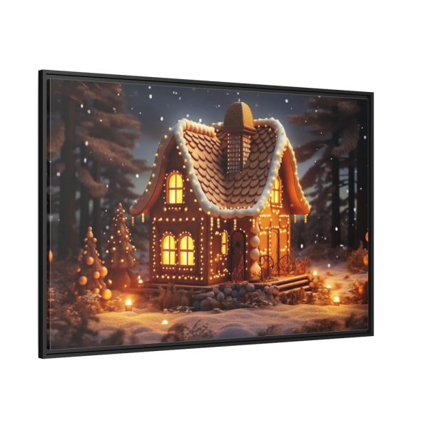 88289-240.jpg Christmas Gingerbread House Framed Canvas