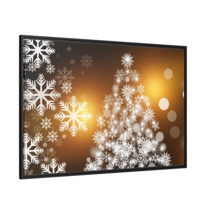 Christmas Tree Framed Canvas