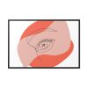 88289-256.jpg Abstract Line Art Eye Framed Canvas