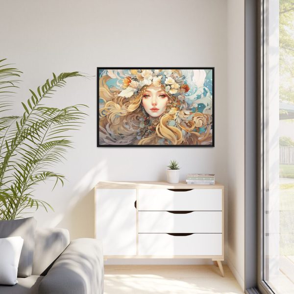 88289-263.jpg Woman Alphonse Mucha Framed Canvas