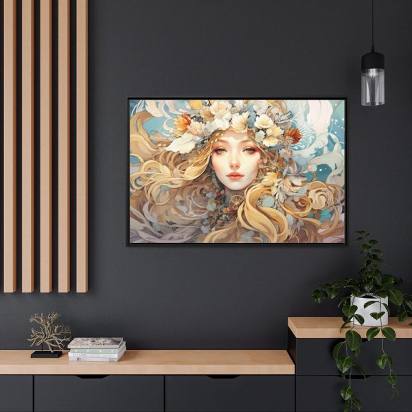 88289-264.jpg Woman Alphonse Mucha Framed Canvas
