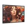 88289-265.jpg Woman Alphonse Mucha Style Framed Canvas