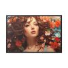 88289-266.jpg Woman Alphonse Mucha Style Framed Canvas