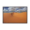 Ripples In The Sand Dunes Framed Canvas
