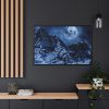 88289-309.jpg Moon in Mountains Framed Canvas
