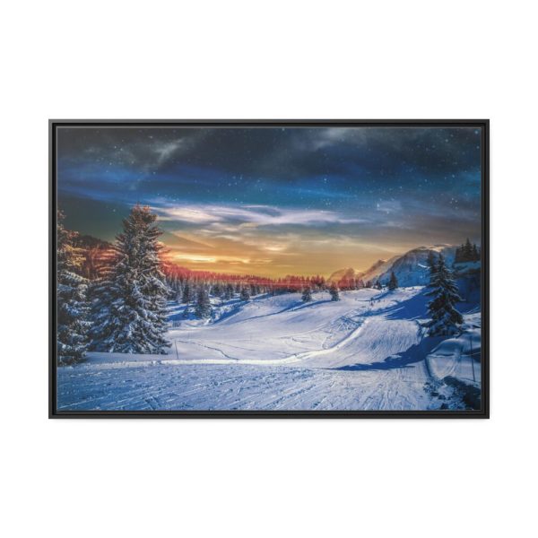 88289-311.jpg Good Morning Winter Framed Canvas