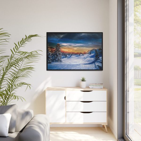 88289-313.jpg Good Morning Winter Framed Canvas