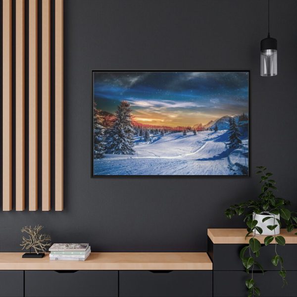 88289-314.jpg Good Morning Winter Framed Canvas