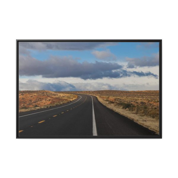 88289-316.jpg Highway In Arizona Desert Framed Canvas