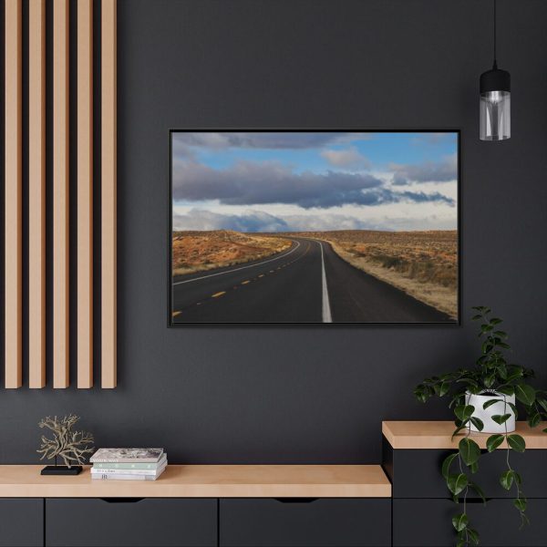 88289-319.jpg Highway In Arizona Desert Framed Canvas