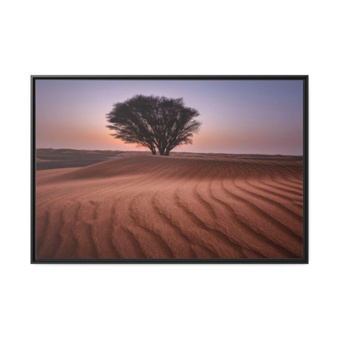 Trees in the Desert Framed Canvas - Image 2