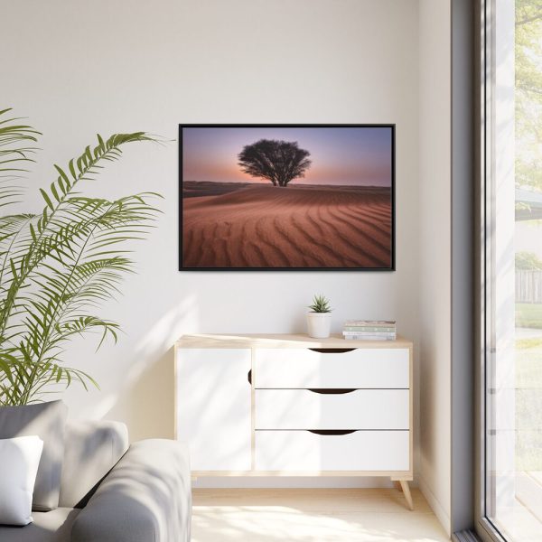 88289-323.jpg Trees in the Desert Framed Canvas