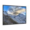 Mountains Of Chamonix, Alps Framed Canvas