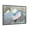88289-335.jpg Mountain Landscape Watercolor Framed Canvas