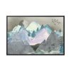 88289-336.jpg Mountain Landscape Watercolor Framed Canvas