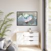 88289-338.jpg Mountain Landscape Watercolor Framed Canvas