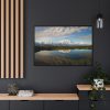 88289-344.jpg Mountain Reflected in Lake Framed Canvas