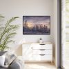Way in Jesenik Mountain Framed Canvas