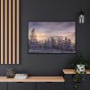 Way in Jesenik Mountain Framed Canvas