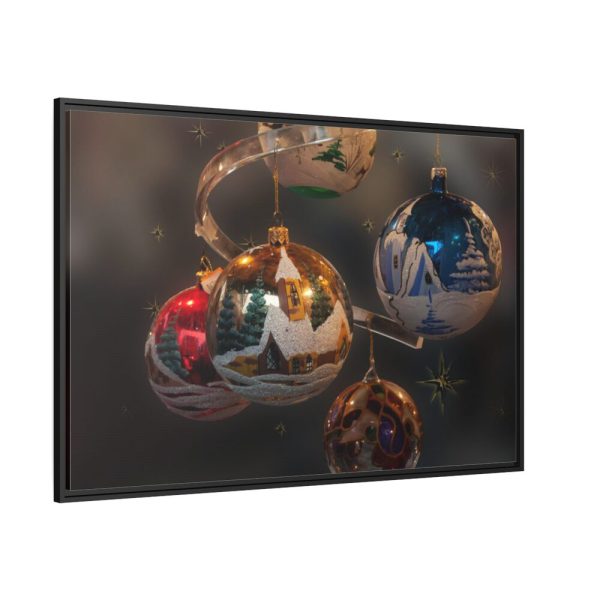 88289-35.jpg Christmas Baubles Framed Canvas