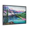 88289-375.jpg Lake and Mountains Framed Canvas