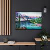 88289-379.jpg Lake and Mountains Framed Canvas