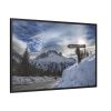 88289-380.jpg Mountain in Holiday Framed Canvas