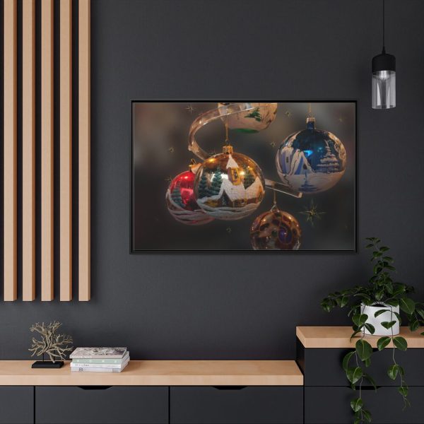 88289-39.jpg Christmas Baubles Framed Canvas