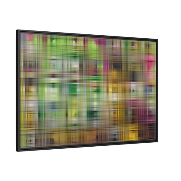 88289-390.jpg Abstract Woven Background #1 Framed Canvas
