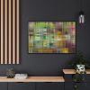 88289-394.jpg Abstract Woven Background #1 Framed Canvas