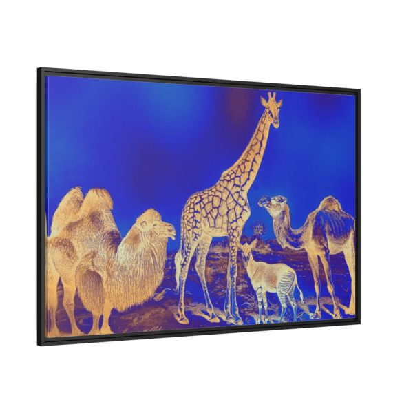 Savannah in Celebration Framed Canvas