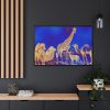 Savannah in Celebration Framed Canvas