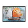 88289-441.jpg Traditional Chinese Sailing Ship Framed Canvas