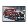 88289-461.jpg Vintage Pickup Truck Christmas II Framed Canvas