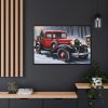 88289-464.jpg Vintage Pickup Truck Christmas II Framed Canvas