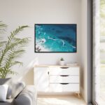 Seashore at Cape Point, South Africa Framed Canvas - Image 4