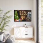 Christmas Winter Framed Canvas - Image 4