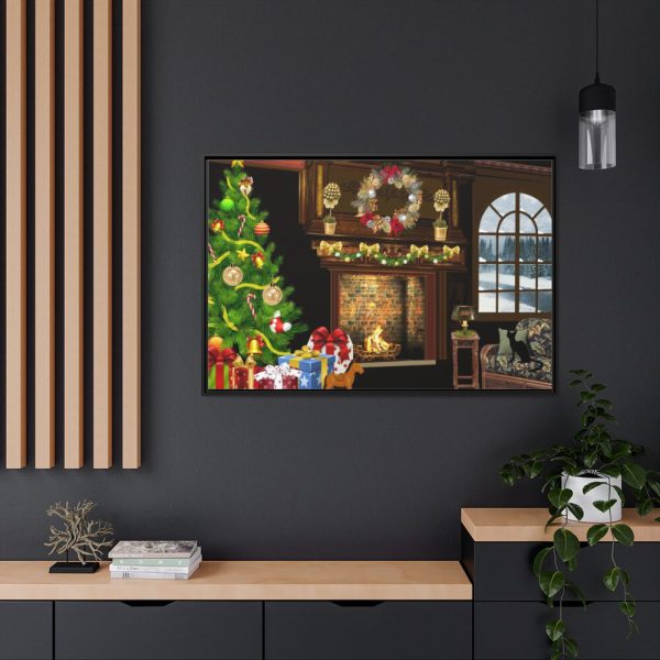 88289-69.jpg Christmas Winter Framed Canvas