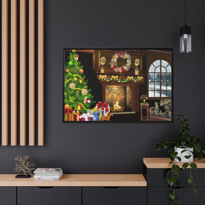 Christmas Winter Framed Canvas - Image 5