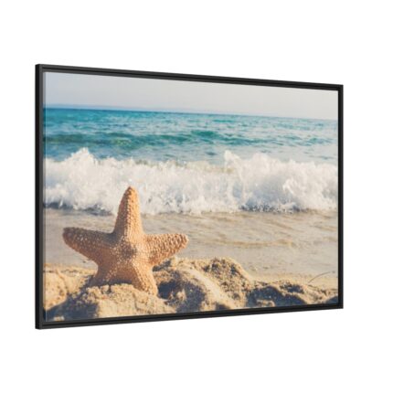 Ocean View Framed Canvas