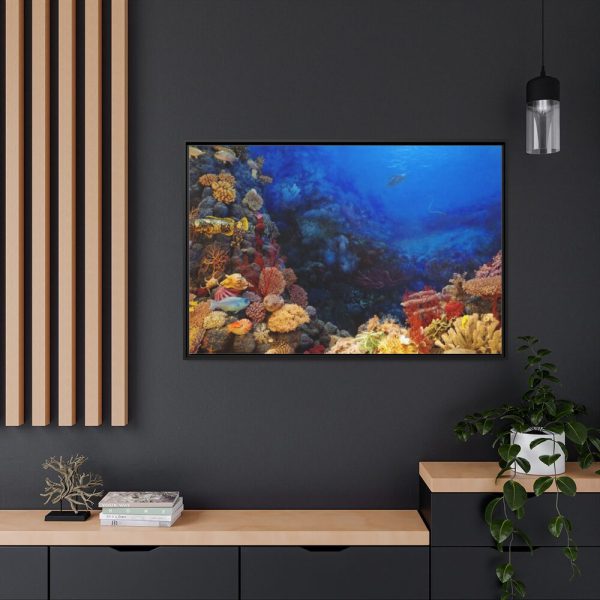 88289-89.jpg Ocean Life Framed Canvas