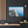 88289-99.jpg Ocean in St. Augustine, Florida, United States Framed Canvas