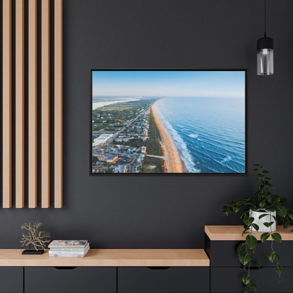 88289-99.jpg Ocean in St. Augustine, Florida, United States Framed Canvas