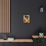Woman With Flowers Framed Canvas - Image 20