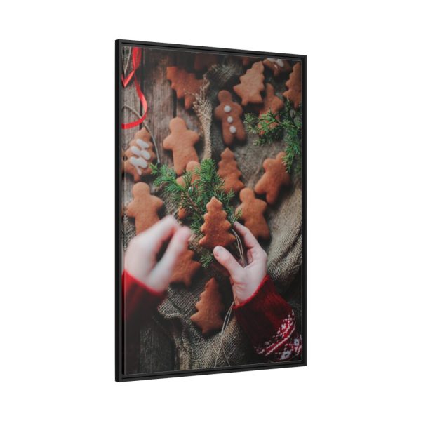 88299-15.jpg Christmas Gingerbread Cookies Framed Canvas