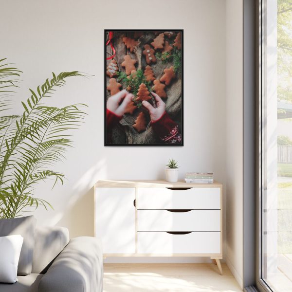 88299-18.jpg Christmas Gingerbread Cookies Framed Canvas