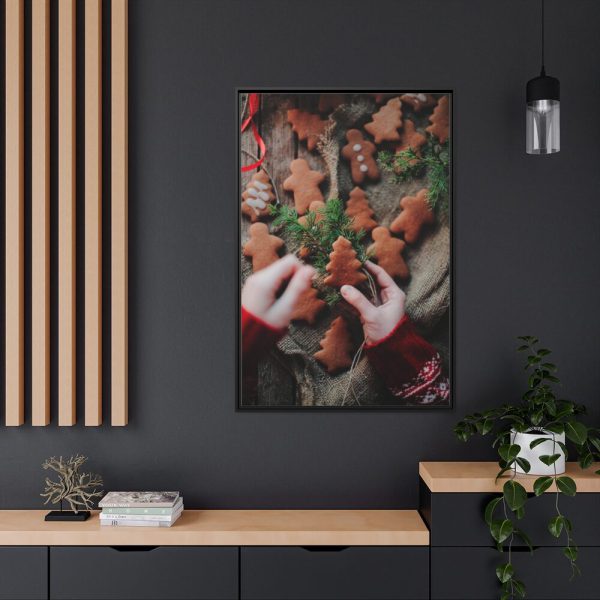 88299-19.jpg Christmas Gingerbread Cookies Framed Canvas