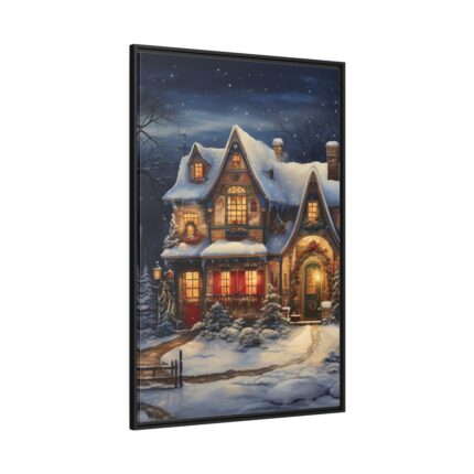 Christmas Art Framed Canvas