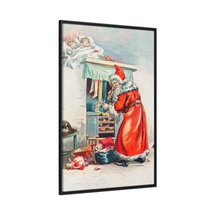 The Night Before Christmas and Other Stories Framed Canvas