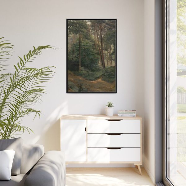 88299-3.jpg Forest by Lajos Csordák Framed Canvas